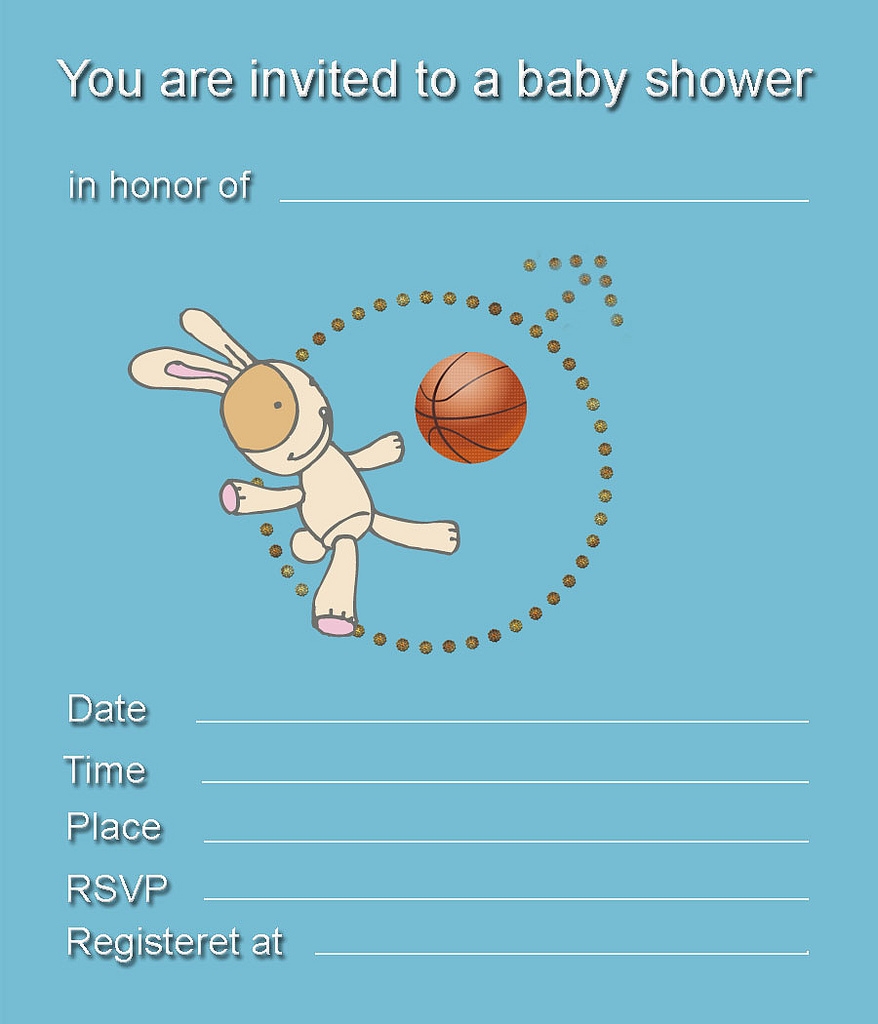 Free Printable Baby Shower Invitations For Boys