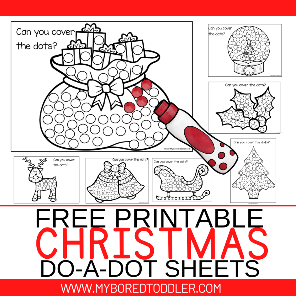 Free Christmas Dot To Dot Printables