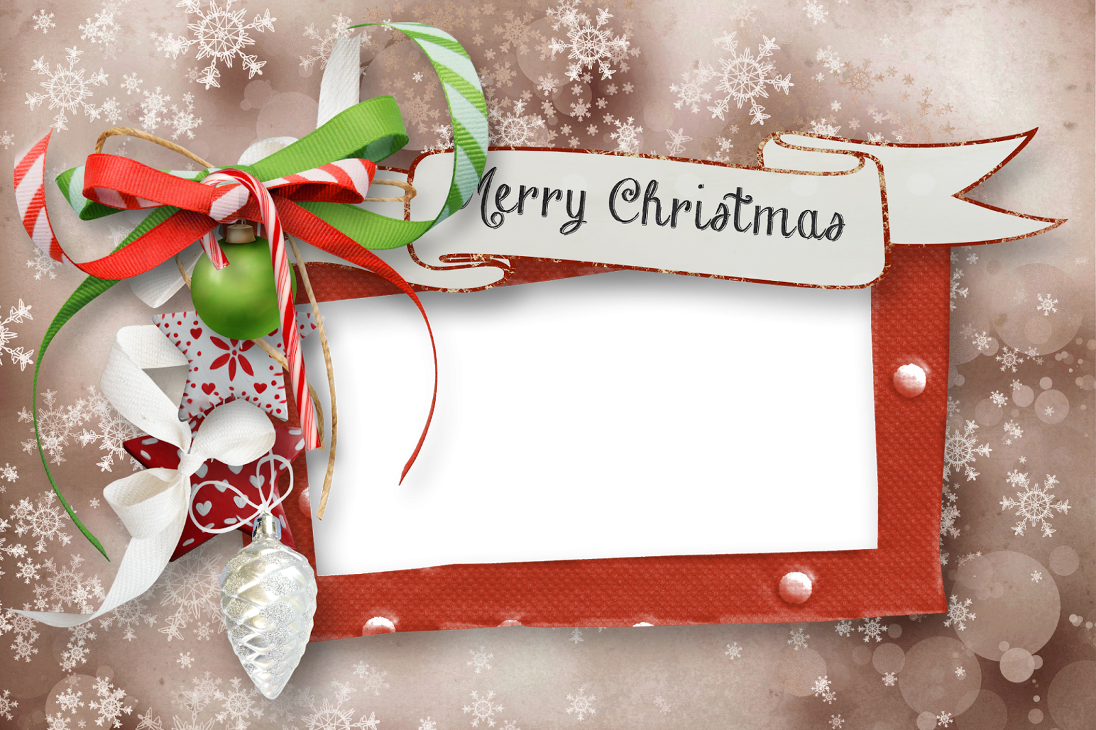 Free Printable Christmas Frames Invitations Or Cards Oh My Fiesta In English