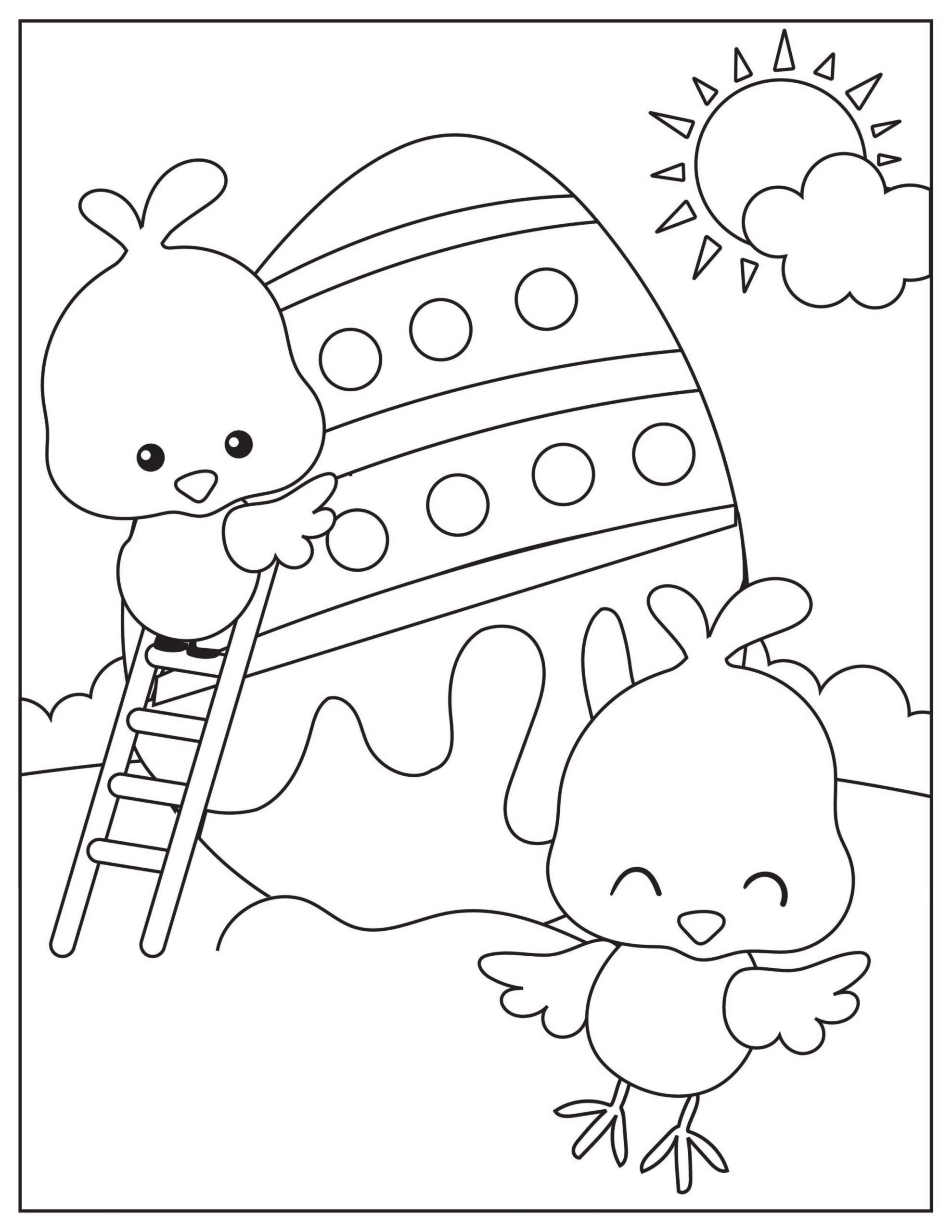 Free Printable Easter Colouring Pictures
