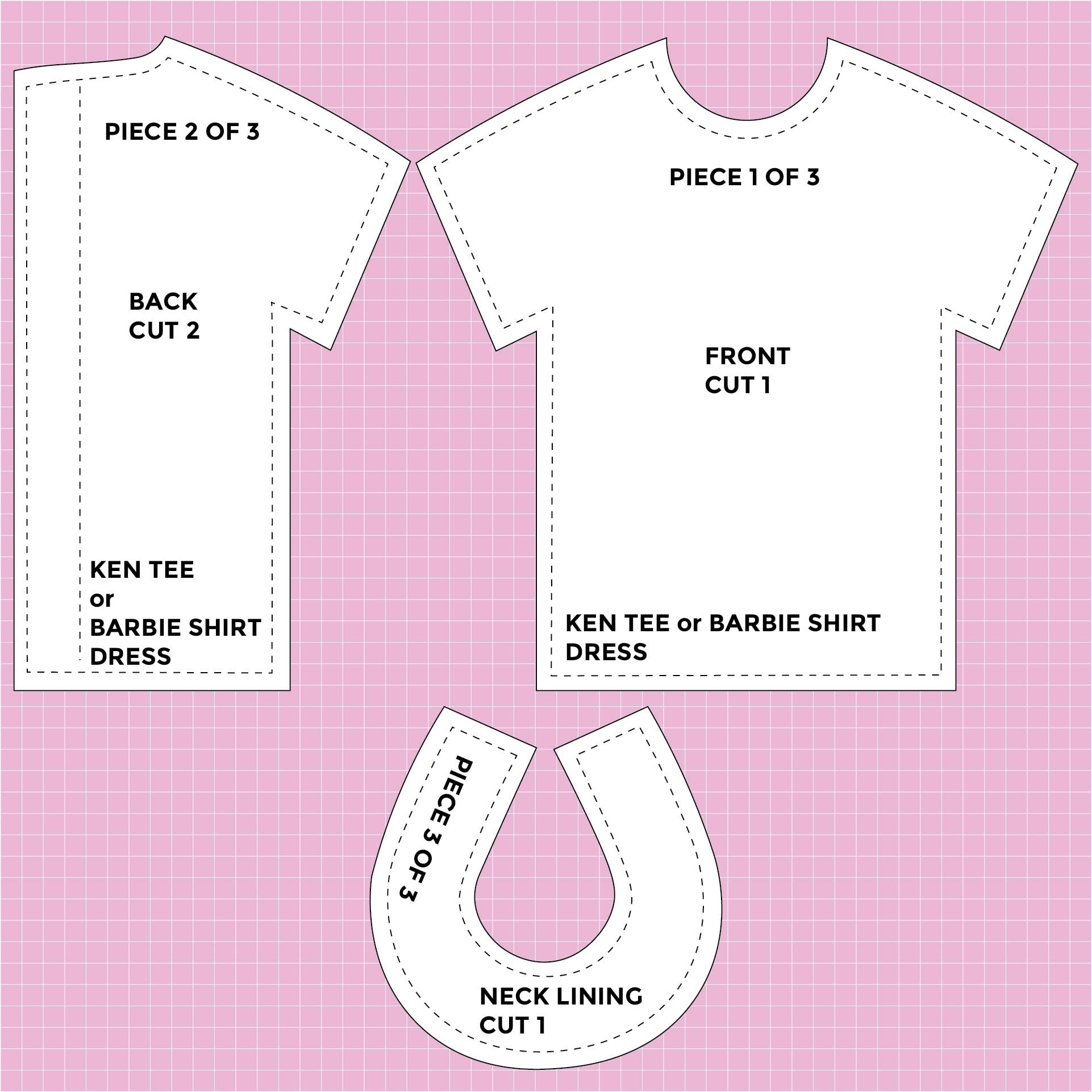 Free Printable Ken Doll Clothes Patterns Store