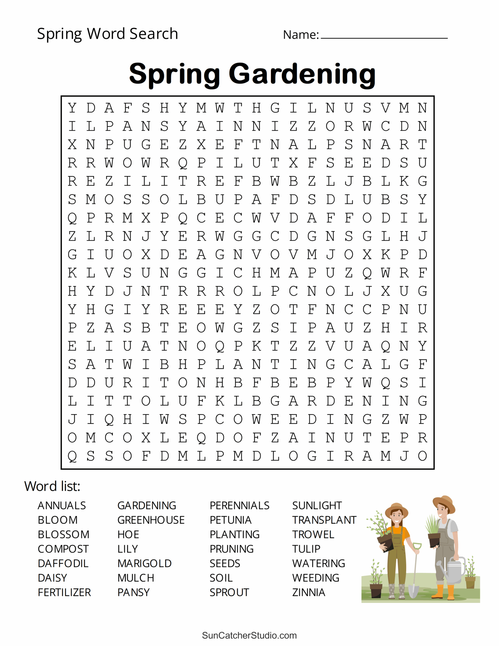 Word Puzzles For Adults Printable