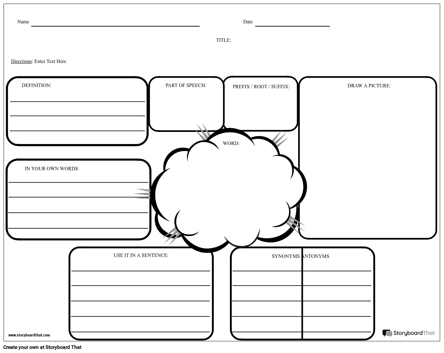 Free Printable Vocabulary Worksheets For High School