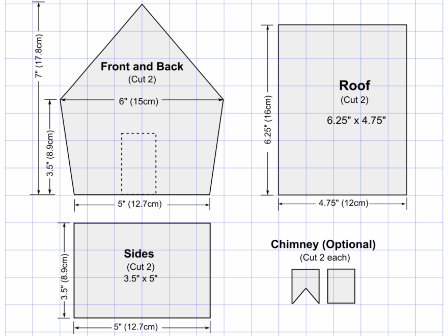 Gingerbread House Templates Printable Patterns Stencils Free Printables Monograms Design Tools Patterns DIY Projects