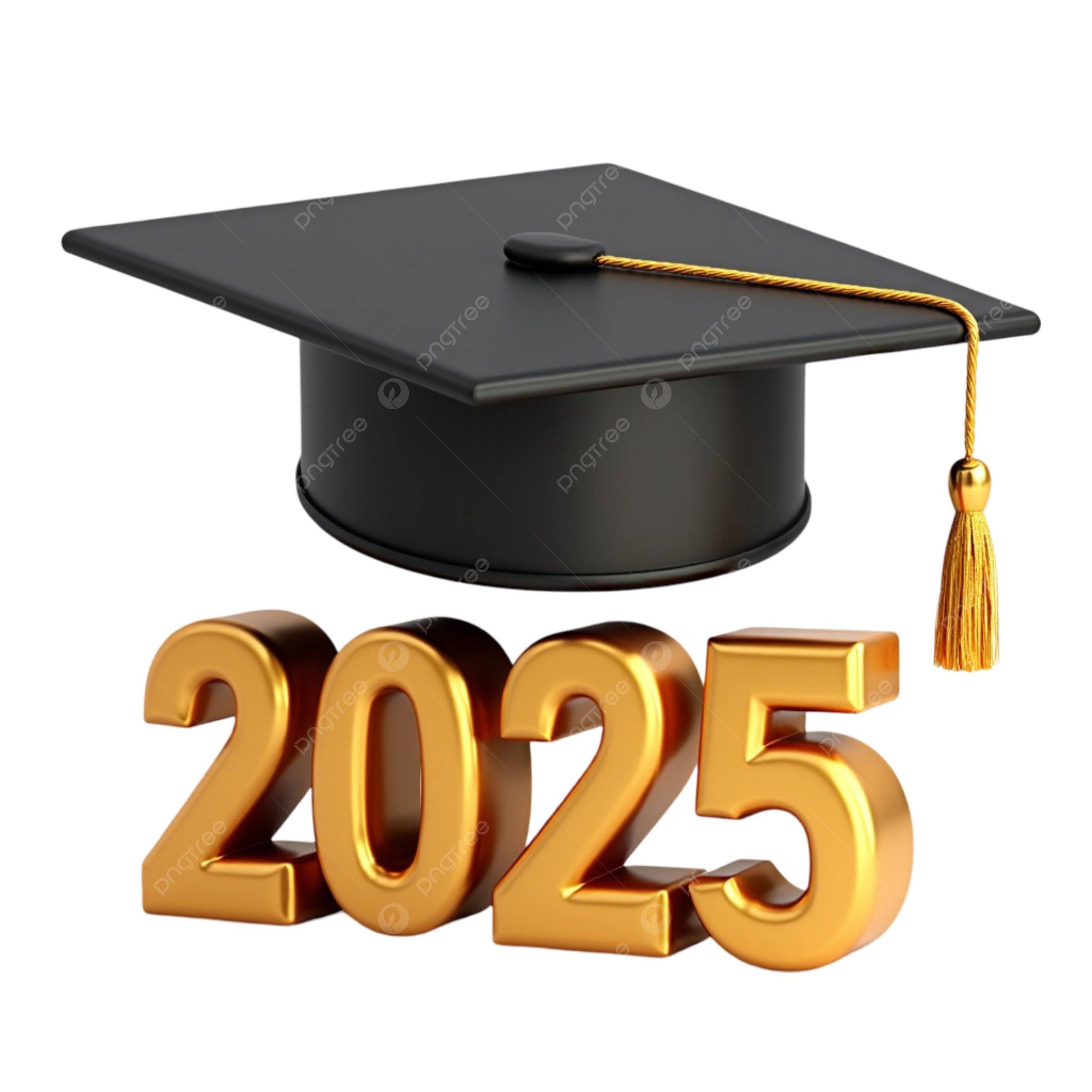 Graduation Cap With 2025 Symbolizing Education Success Graduation Cap With Quot 2025 Quot PNG Transparent Image And Clipart For Free Download