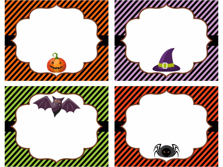 Halloween Labels Printable Free Printable Party Favors