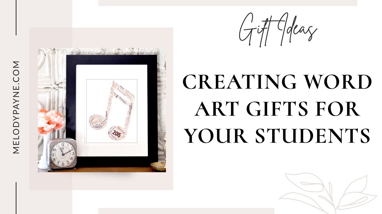 Make Your Own Printable Word Art