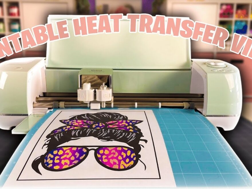 How To Use Printable Heat Transfer Vinyl With Cricut Printable HTV Tutorial YouTube