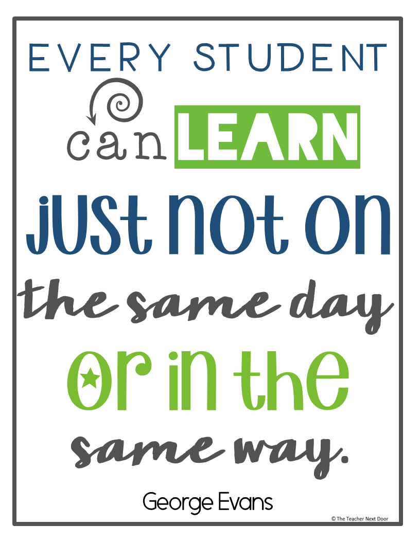Inspirational Quote Posters For Teachers The Teacher Next Door