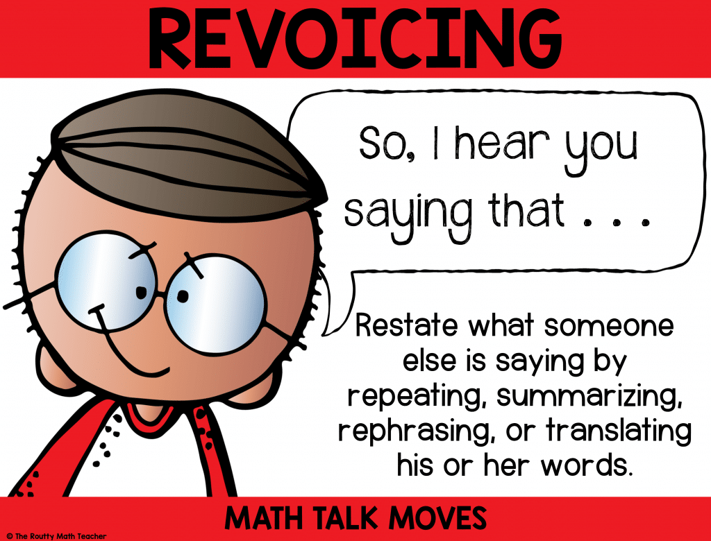 Math Talk Moves 7 Essential Strategies The Routty Math Teacher