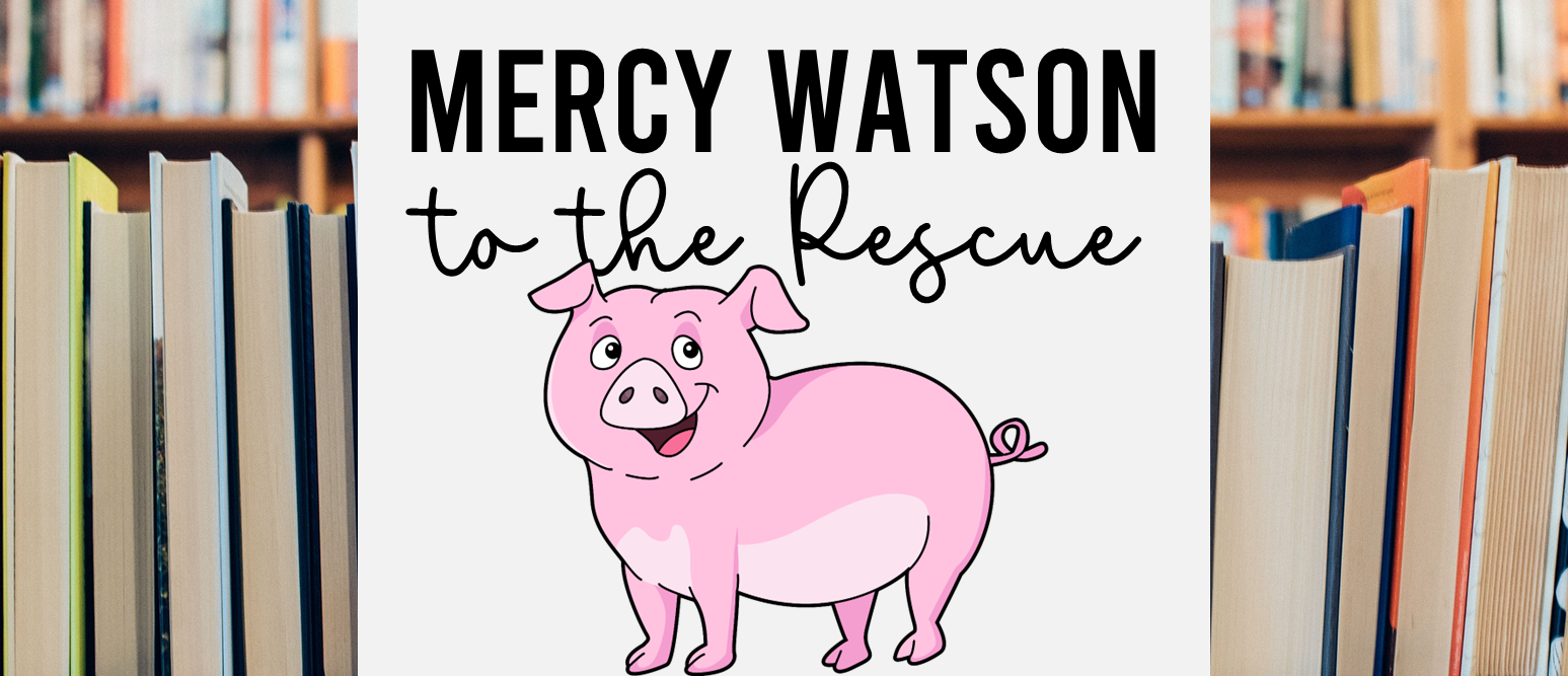 Mercy Watson To The Rescue Novel Study Book Activities Mrs Bremer s Class