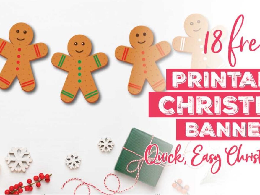 Merry Christmas Banners 18 Awesome Styles To Print Decorate For Free