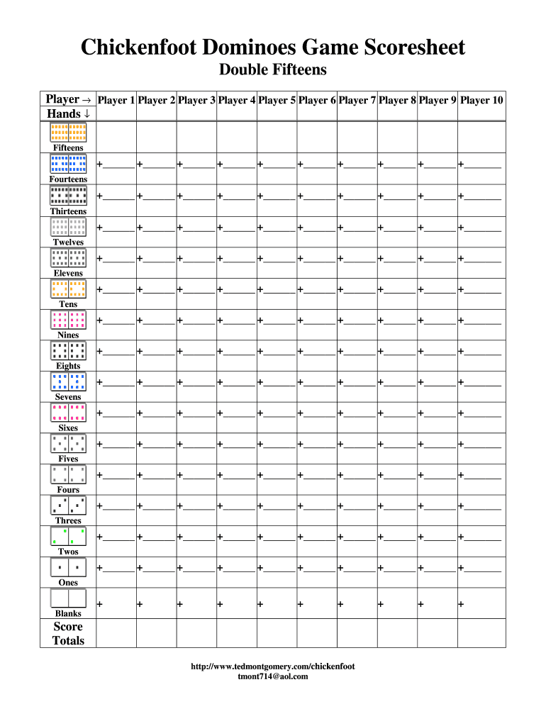 Mexican Train Score Sheet Printable Fill Out Sign Online DocHub