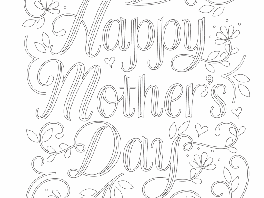 Mother s Day Coloring Pages Hallmark Ideas Inspiration