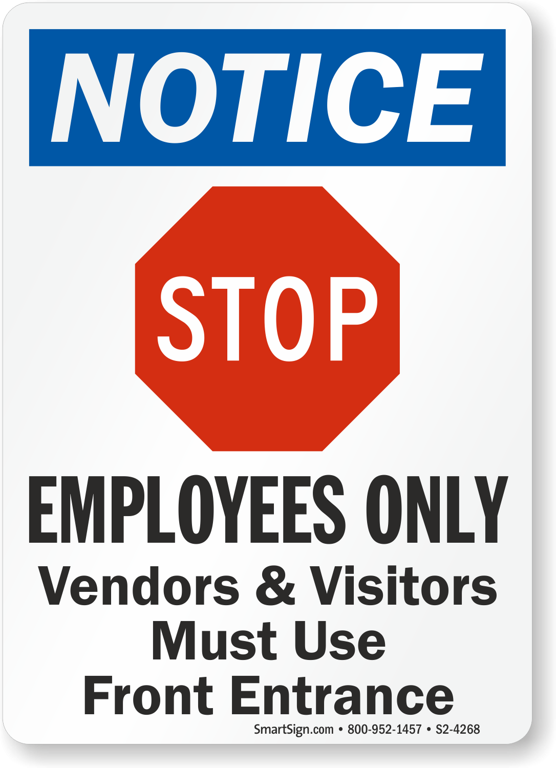 Free Printable Employee Only Signs