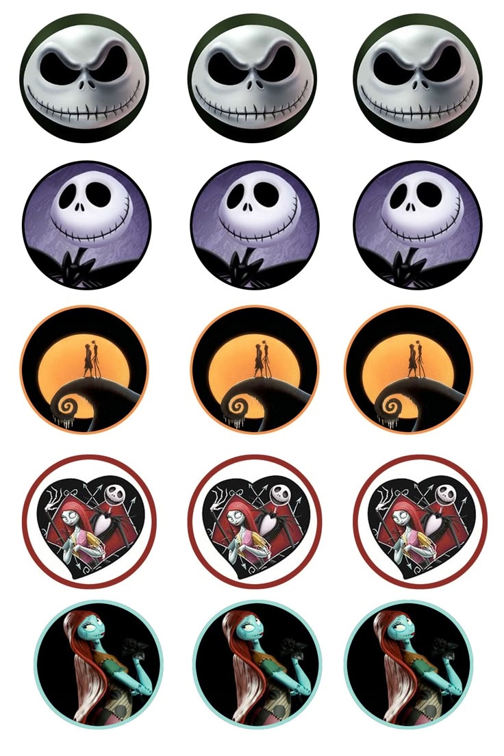 Nightmare Before Christmas Printable Decorations