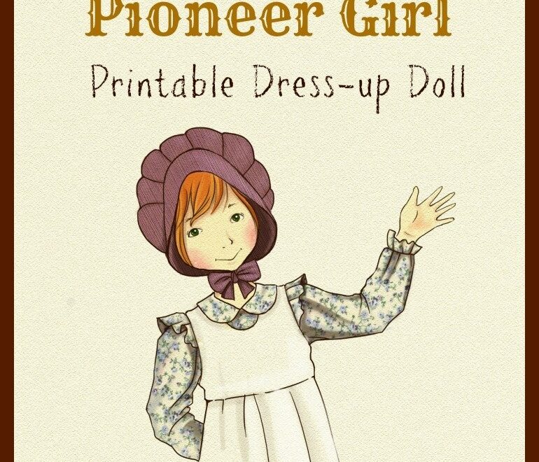Pioneer Dress up Doll Inspired By Little House On The Prairie
