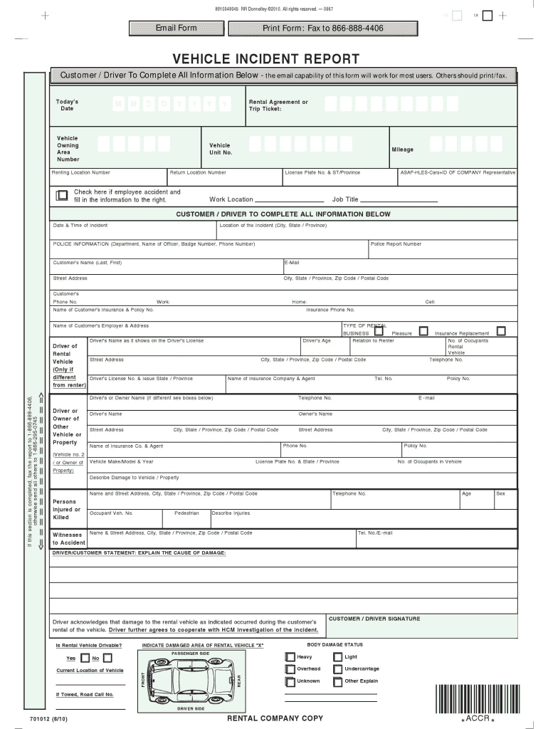 Police Report For Auto Accident Fill Online Printable Fillable Blank PdfFiller