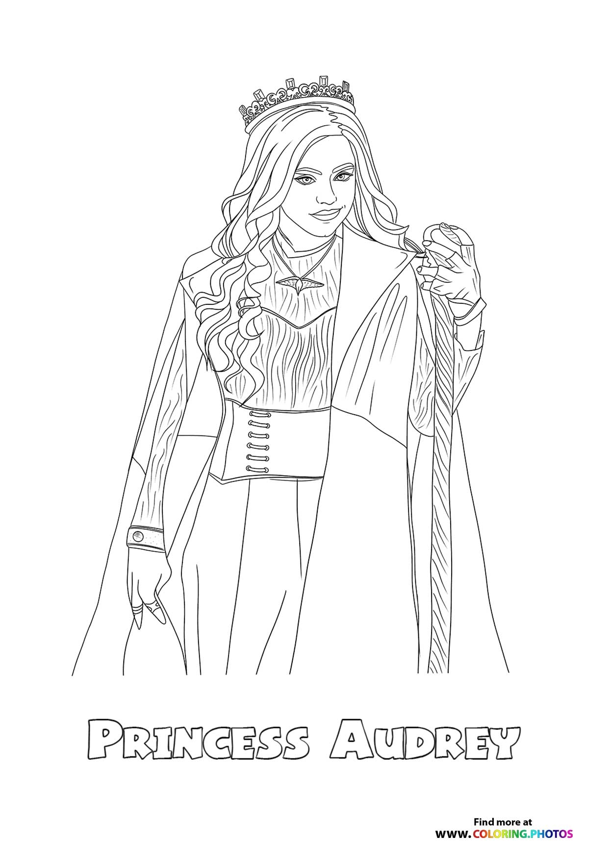 Free Printable Descendants 2 Coloring Pages