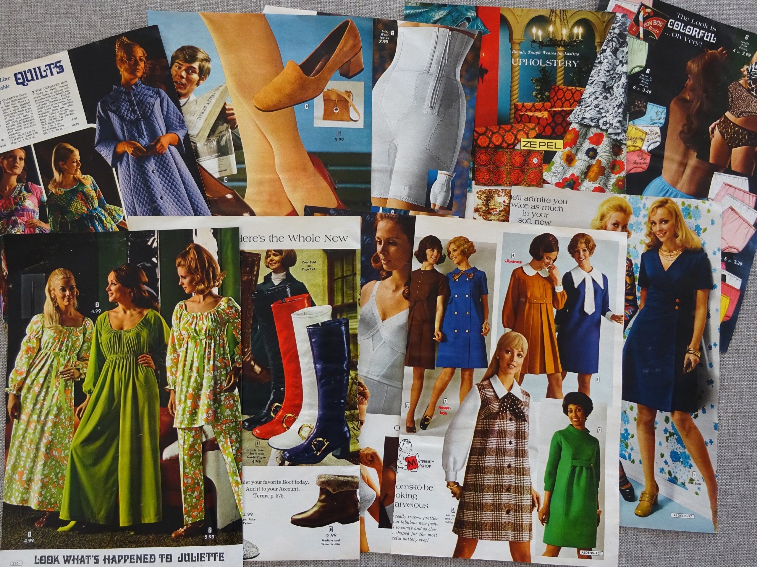 Printable 1970 s Catalog Women Fashion Digital Download Etsy