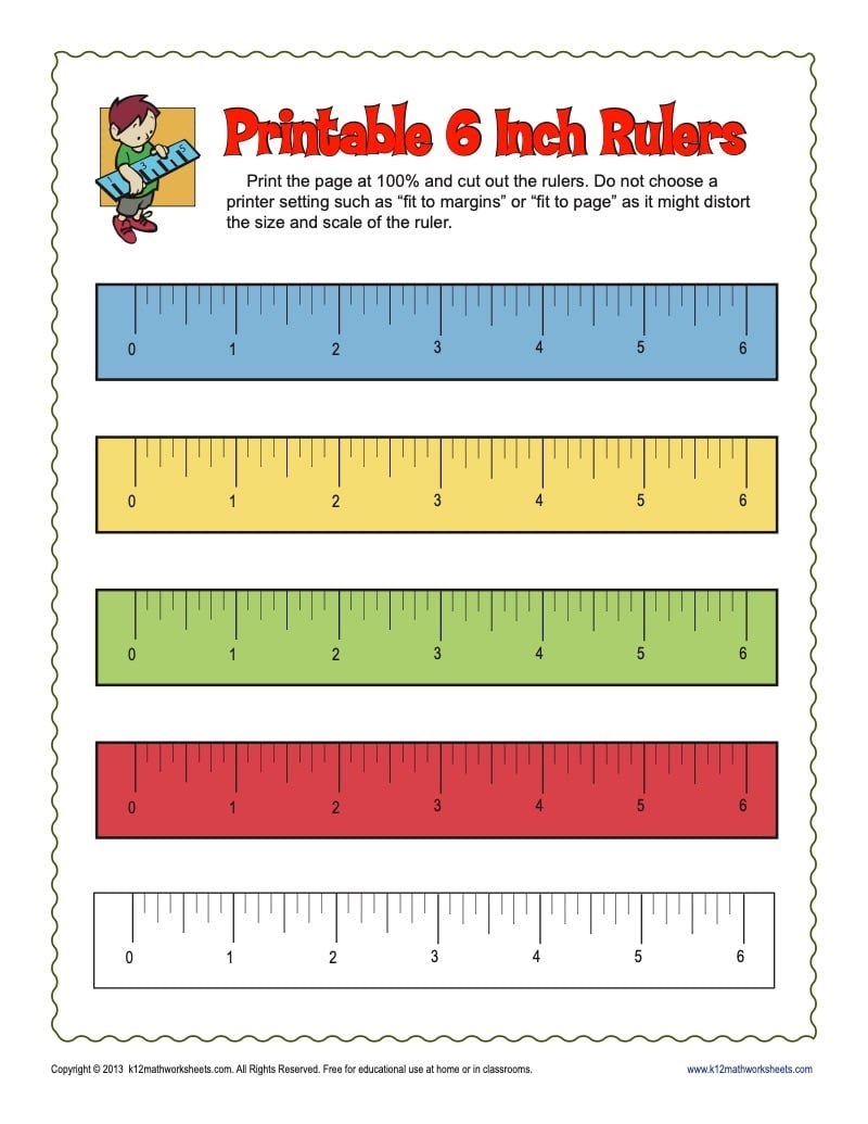 Ruler Printable Ruler Inches And Centimeters Actual Size