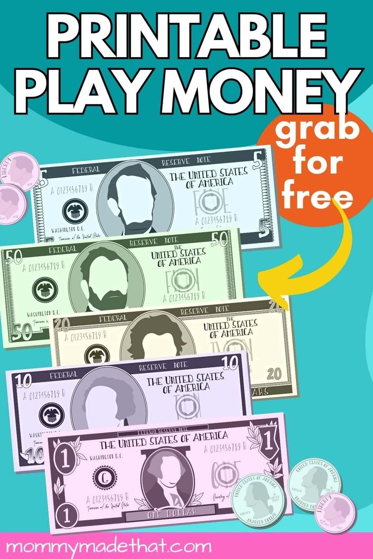 Printable Play Money Lots Of Free Fake Money Templates Printable Play Money Lots Of Free Fake Money Templates