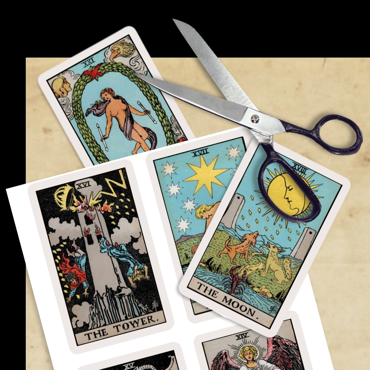 Free Printable Mini Tarot Cards