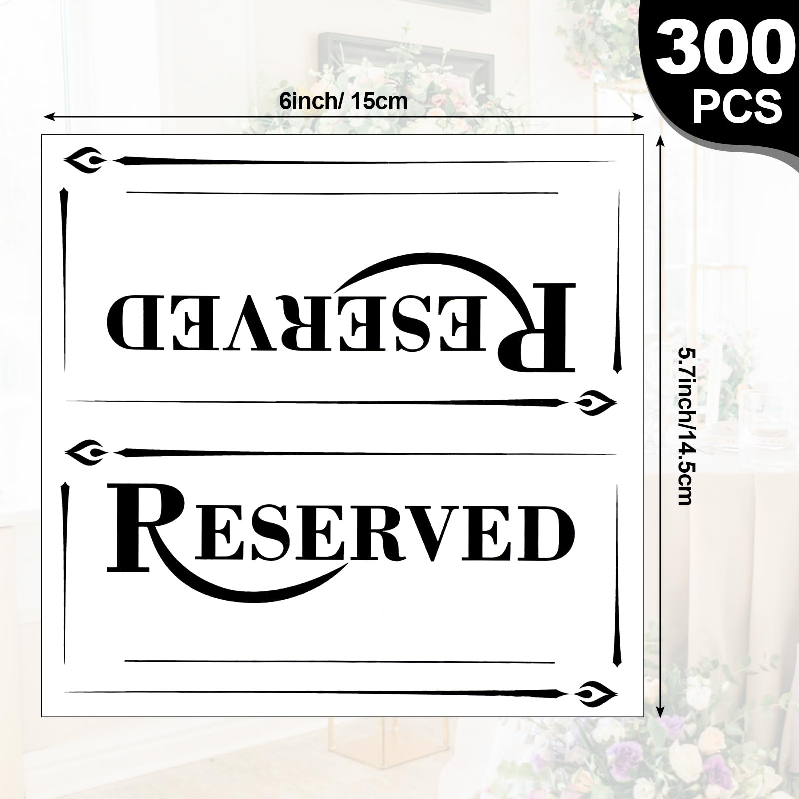 Resurhang Pack Of 300 Paper Table Signs With Name Line Reserved Seating Signs Bulk White Double Sided Signs For Reserving Seats Places Restaurant Wedding Reception Church Board Business Meeting Amazon de Stationery Resurhang Pack Of 300 Paper Table Signs With Name Line Reserved Seating Signs Bulk White Double Sided Signs For Reserving Seats Places Restaurant Wedding Reception Church Board Business Meeting Amazon de Stationery