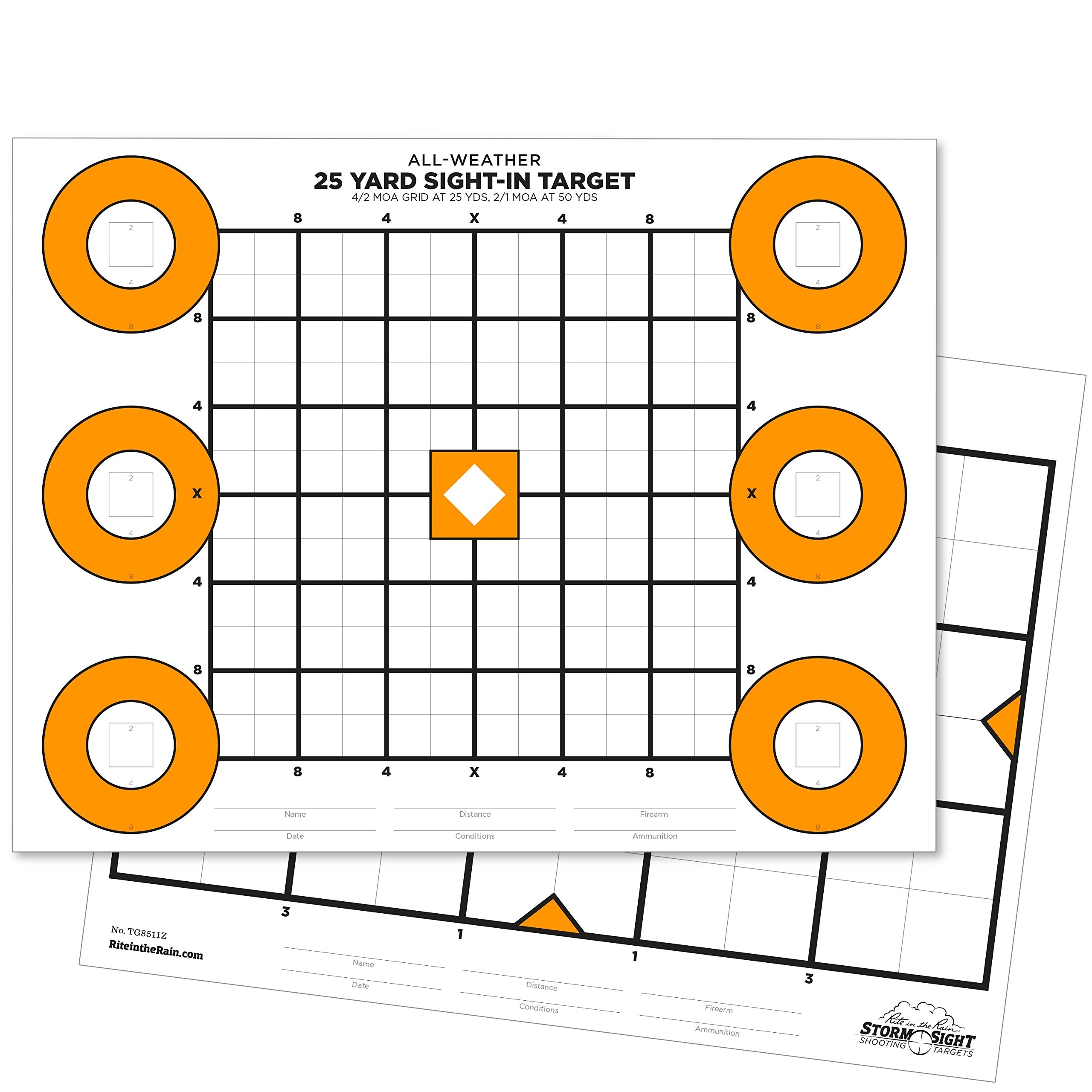 Pellet Target 25 Yards Printable