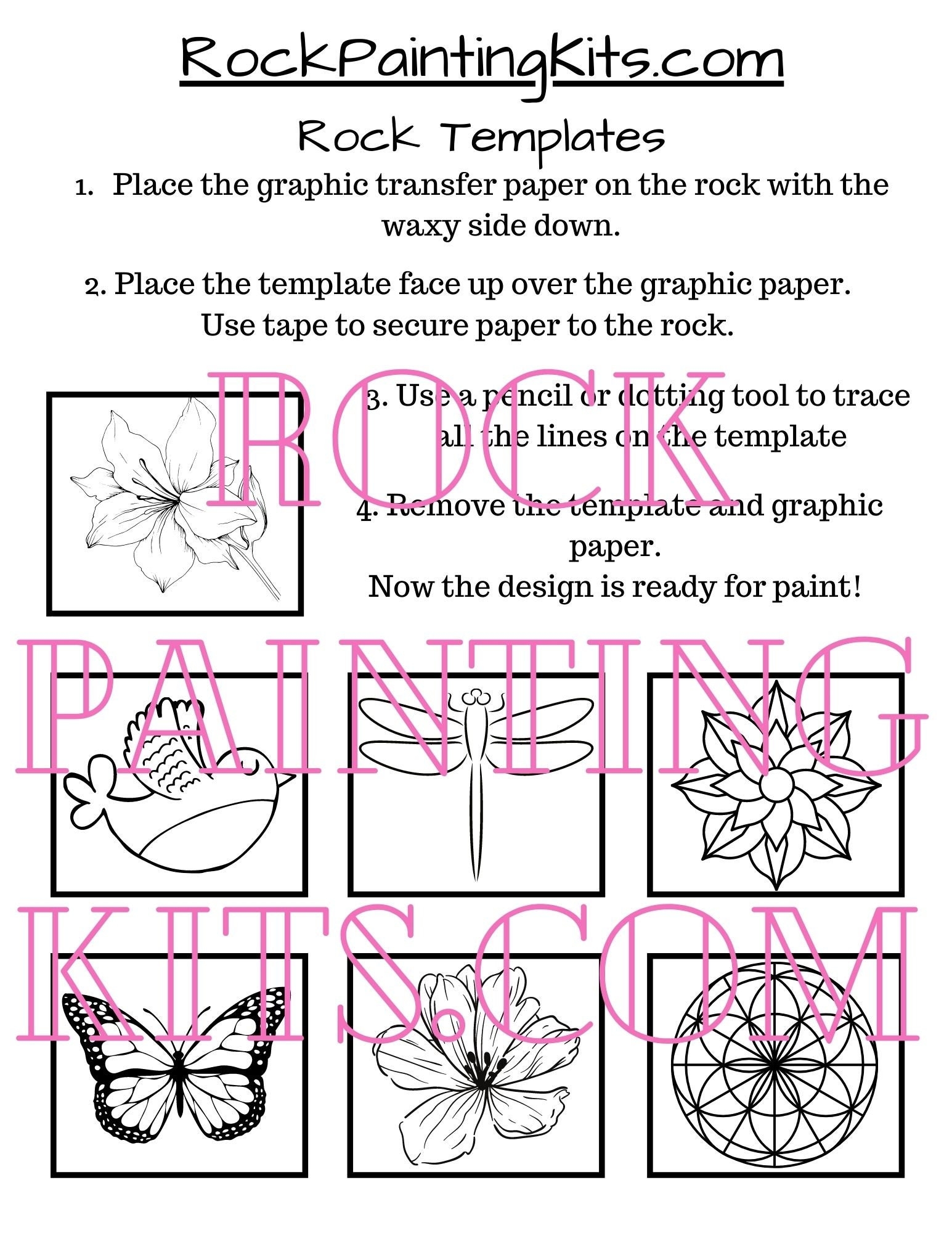 Free Printable Stencils For Rock Painting