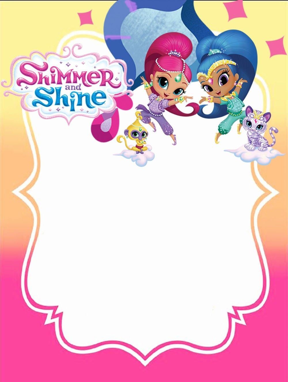 Shimmer And Shine Birthday