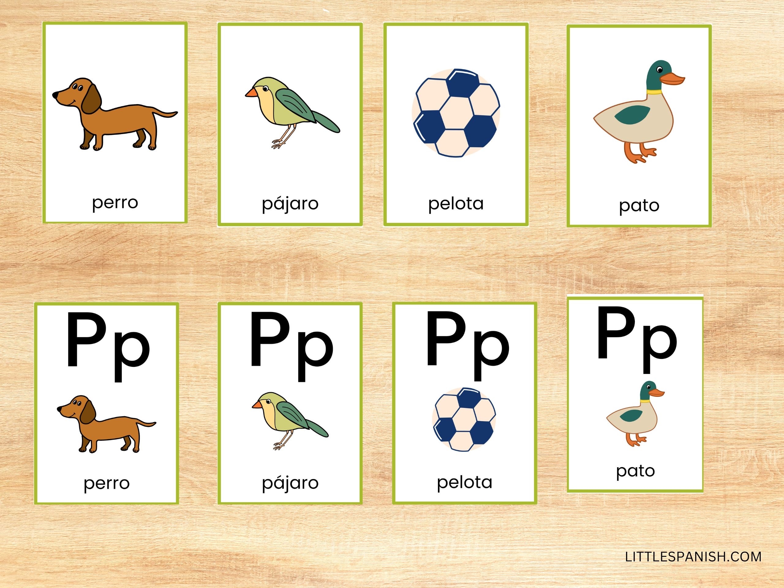 Free Printable Basic Spanish Flashcards