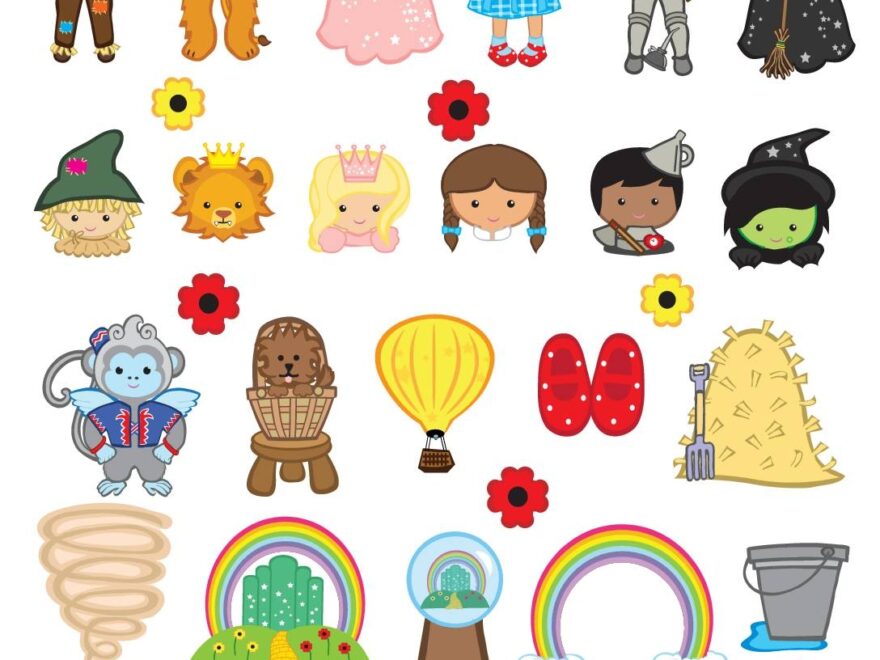 Stickers Wizard Of Oz