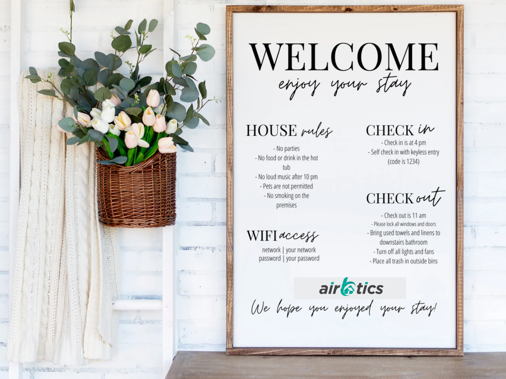Welcome Home Sexy Printable Sign