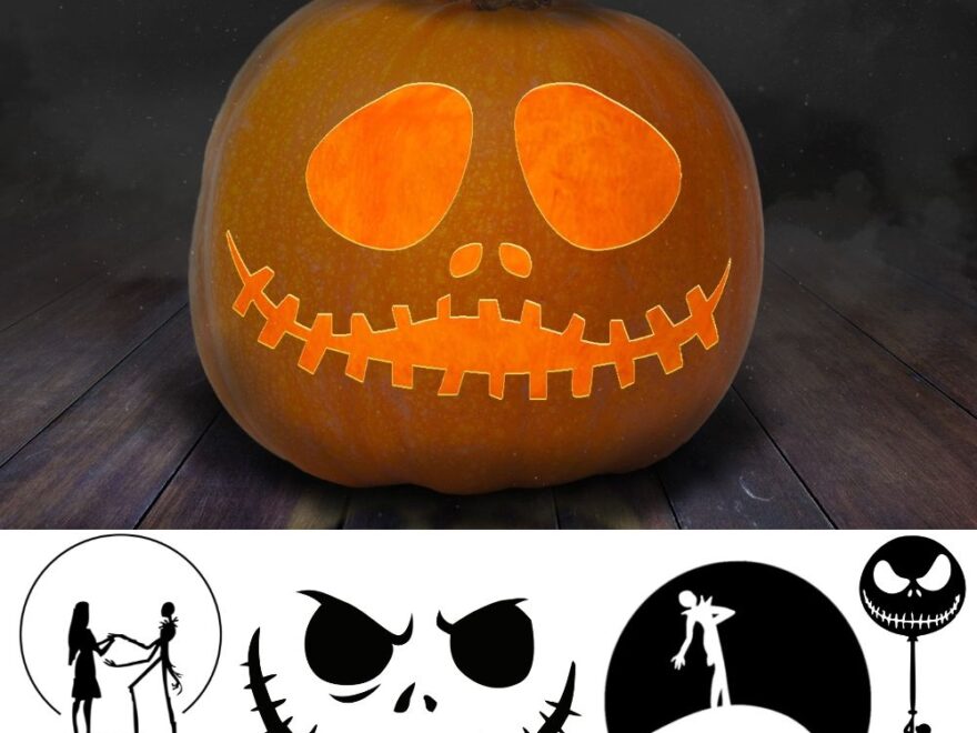 The Best Jack Skellington Pumpkin Carving And Painting Printables