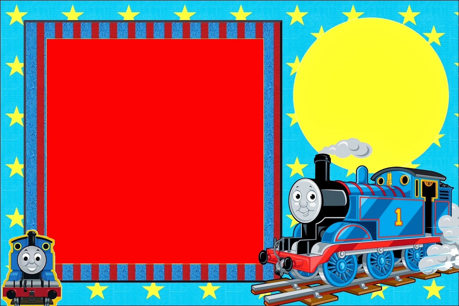 Free Printable Thomas The Train Decorations