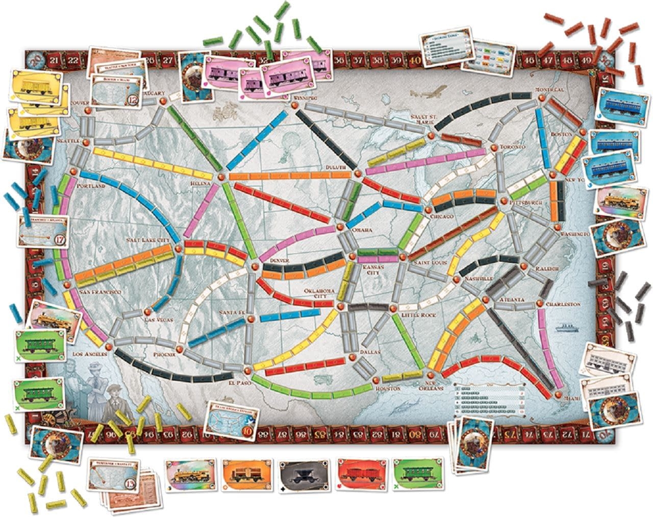 Ticket To Ride Stay At Home Print And Play Expansion Announced