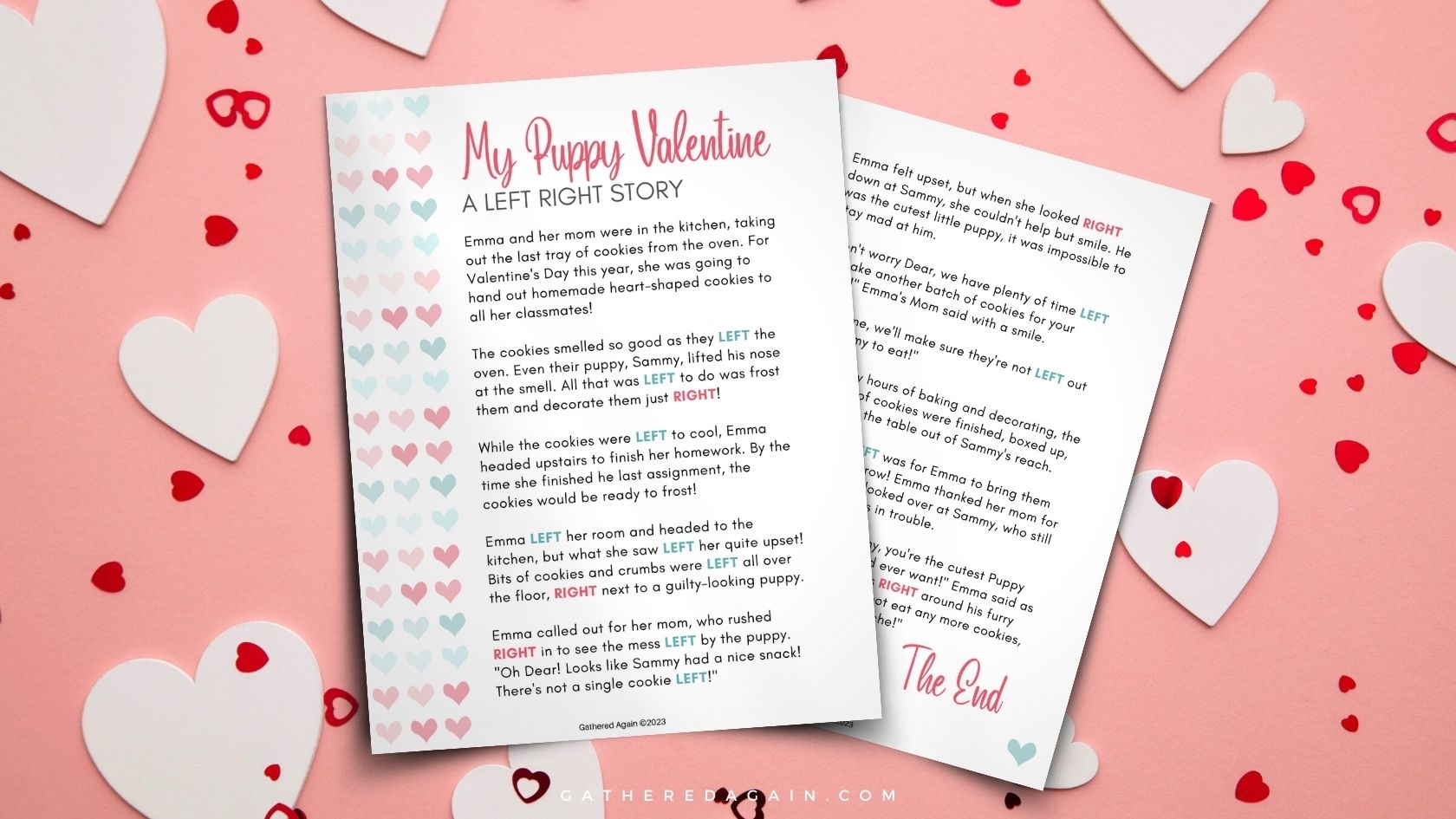 Valentine Left Right Game Gift Exchange Ideas For Valentine s Day