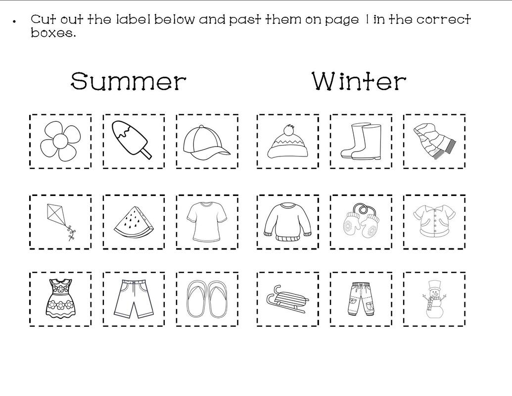Weather My Resource Station Kindergarten