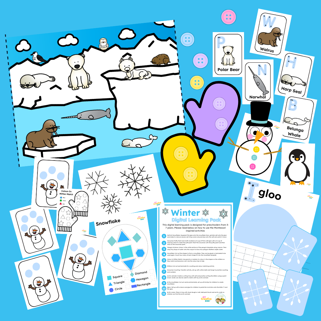 Free Printables For Art Lessons For Elementary Winter