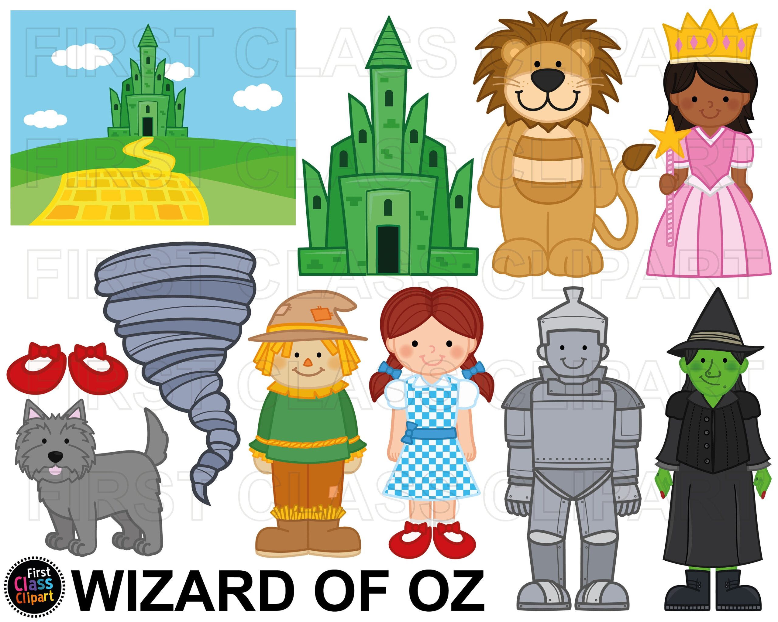 Wizard Of Oz Characters Printables