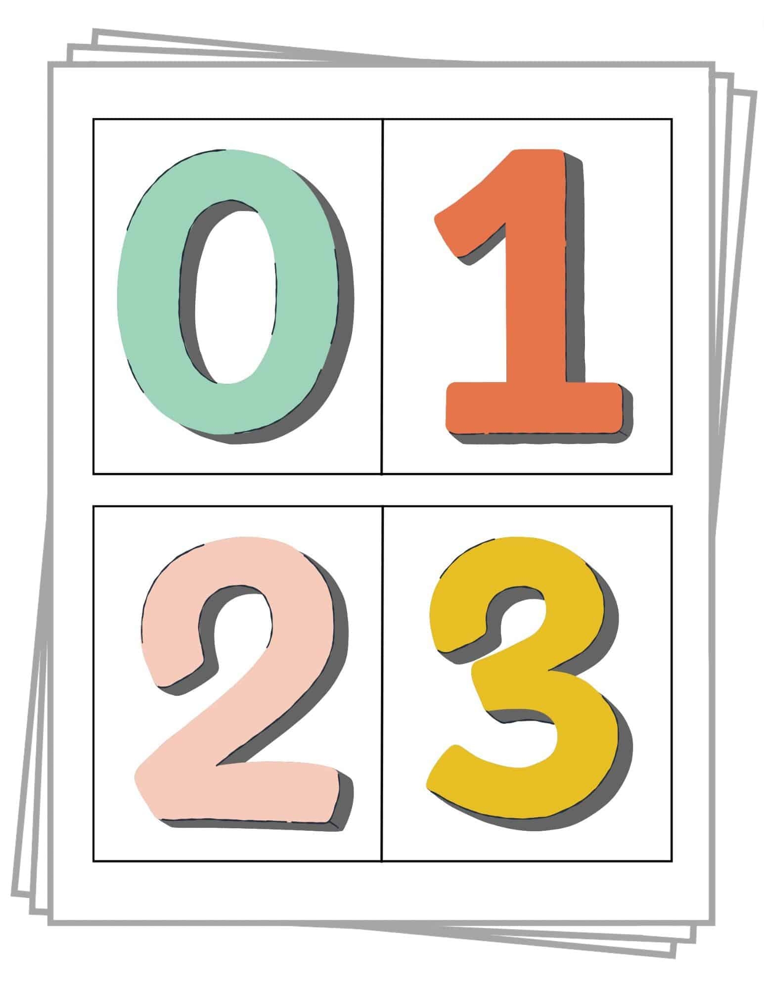 0 10 Printable Numbers Free Templates In All Sizes 