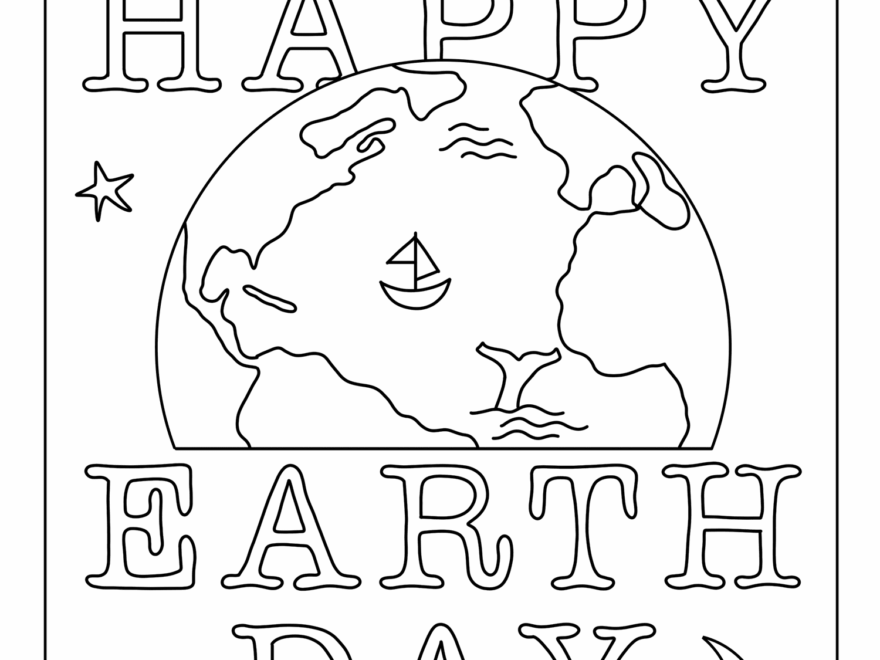 10 Free Earth Day Coloring Pages For Kids