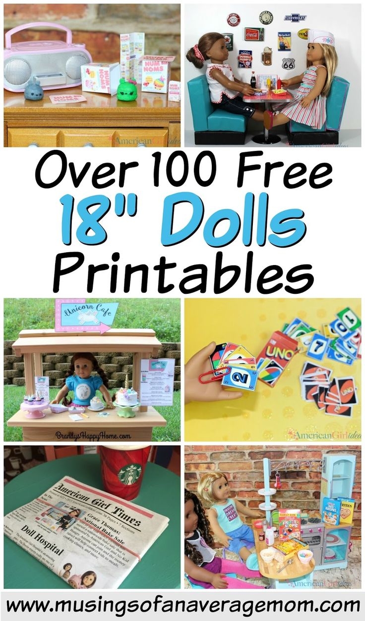 Printables For American Girl Dolls