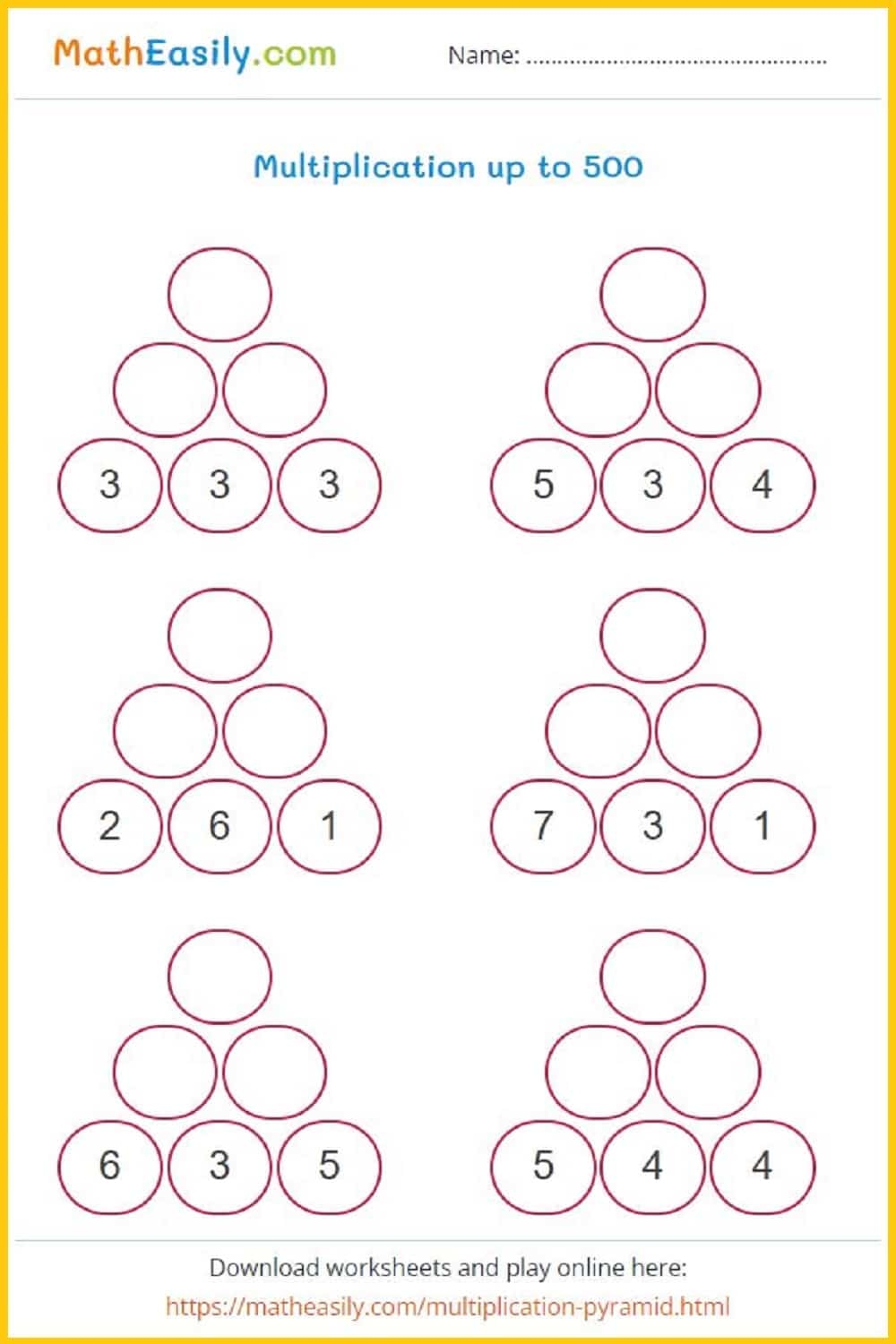 100 Free Math Games For Grade 5 ONLINE Printable
