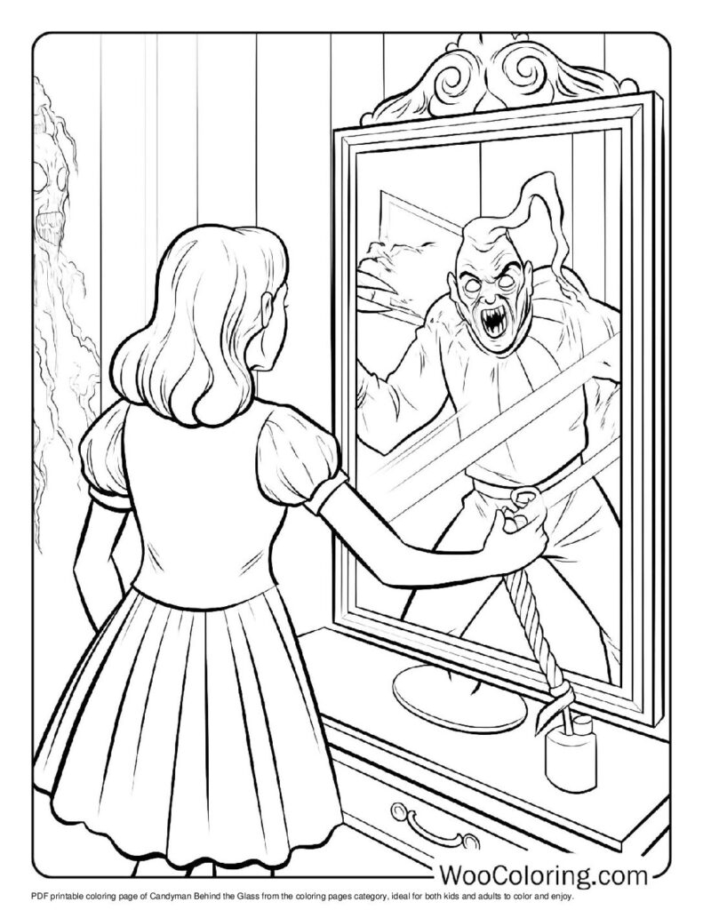 100 Horror Coloring Pages Free PDF To Print Woo Coloring