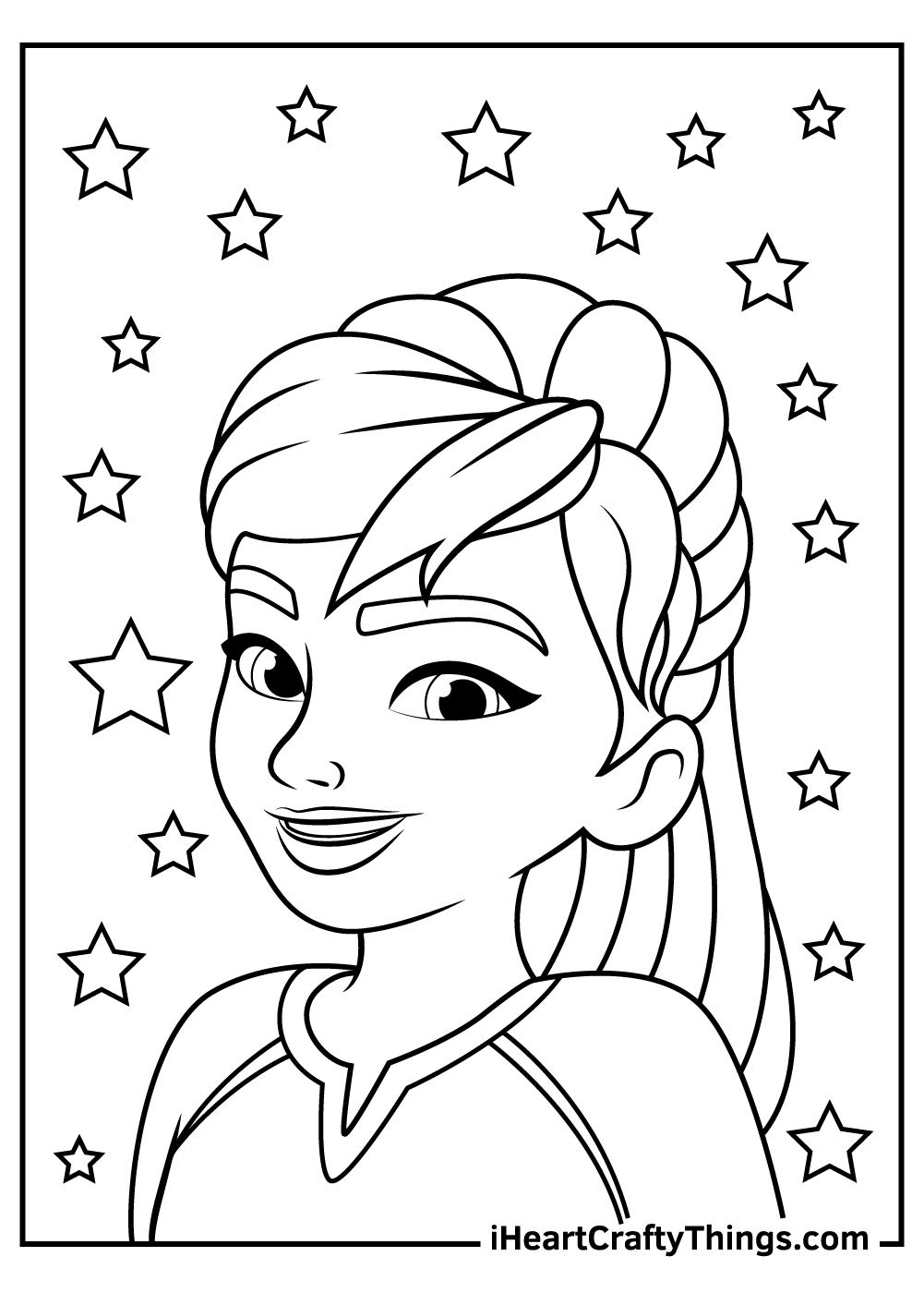 Lego Friends Printable Colouring Pages