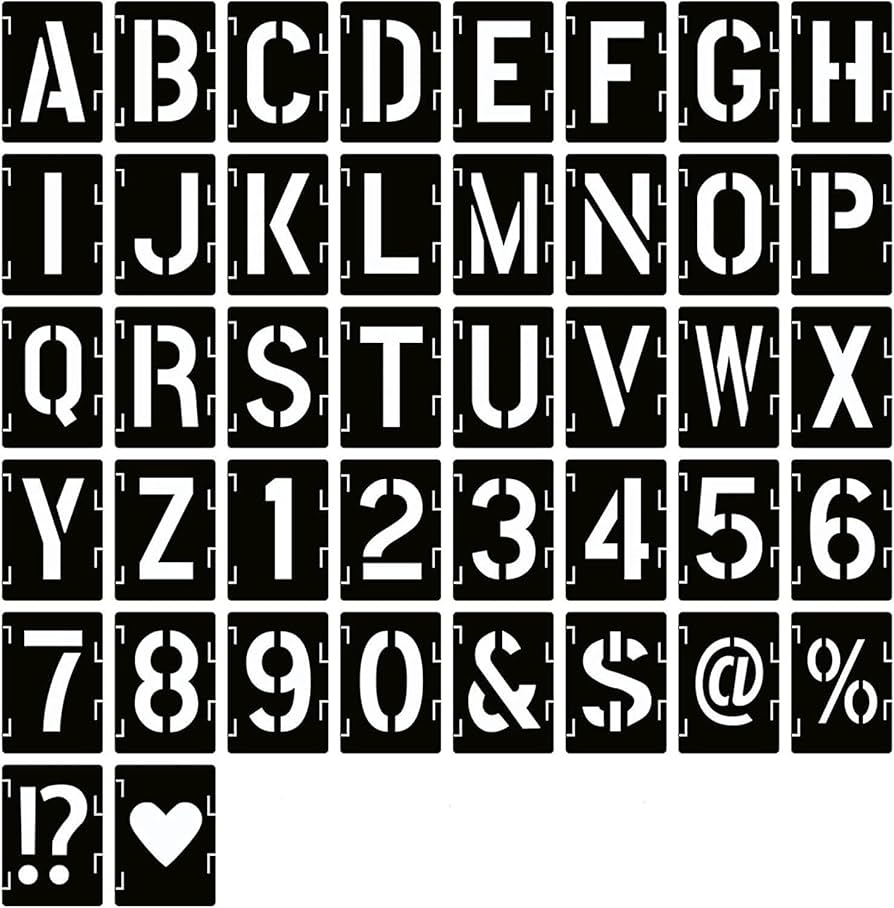 Printable 2 Inch Alphabet Letters