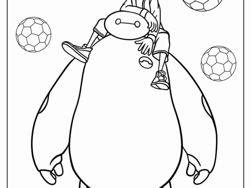 20 Big Hero 6 Coloring Pages Free PDF Printables