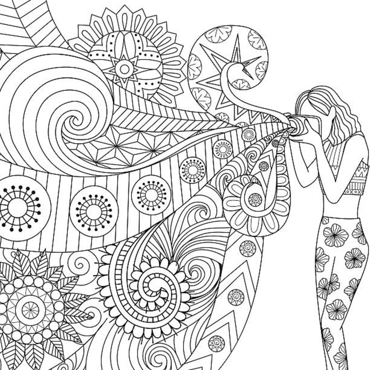 Adult Coloring Pages No Down Load Free Printable